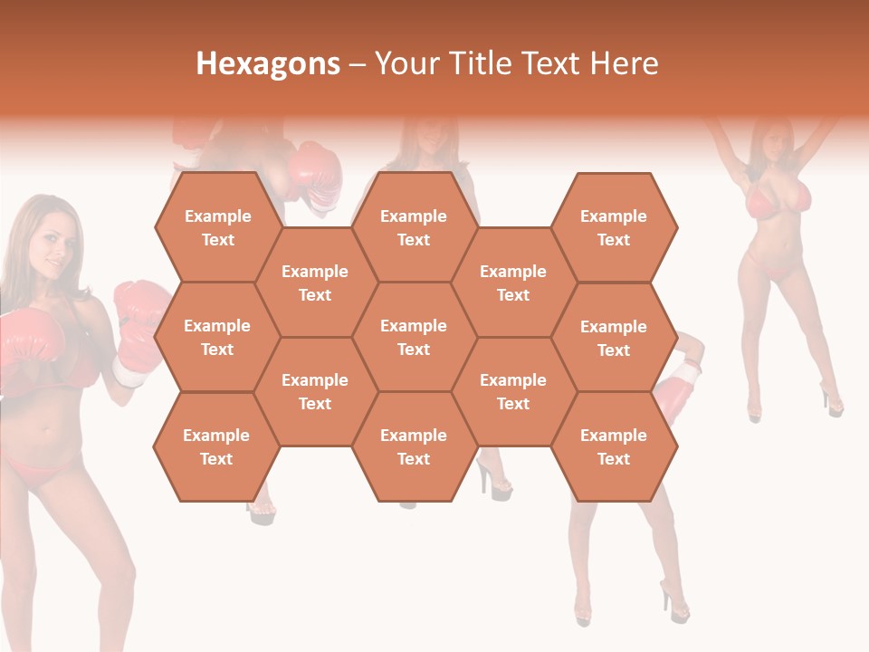 Group Wear Gloves PowerPoint Template