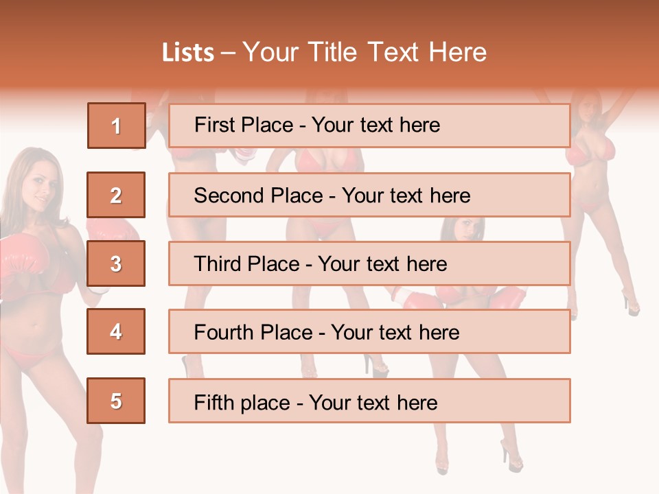 Group Wear Gloves PowerPoint Template