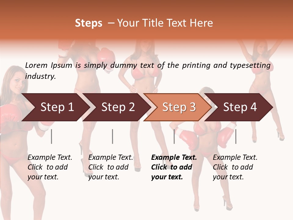 Group Wear Gloves PowerPoint Template