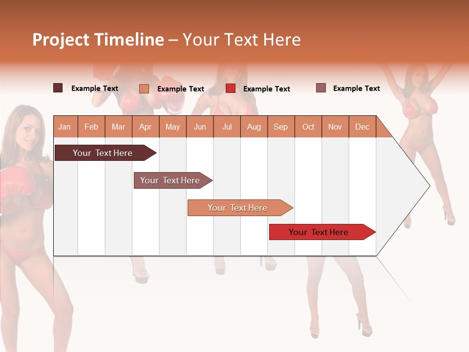 Group Wear Gloves PowerPoint Template
