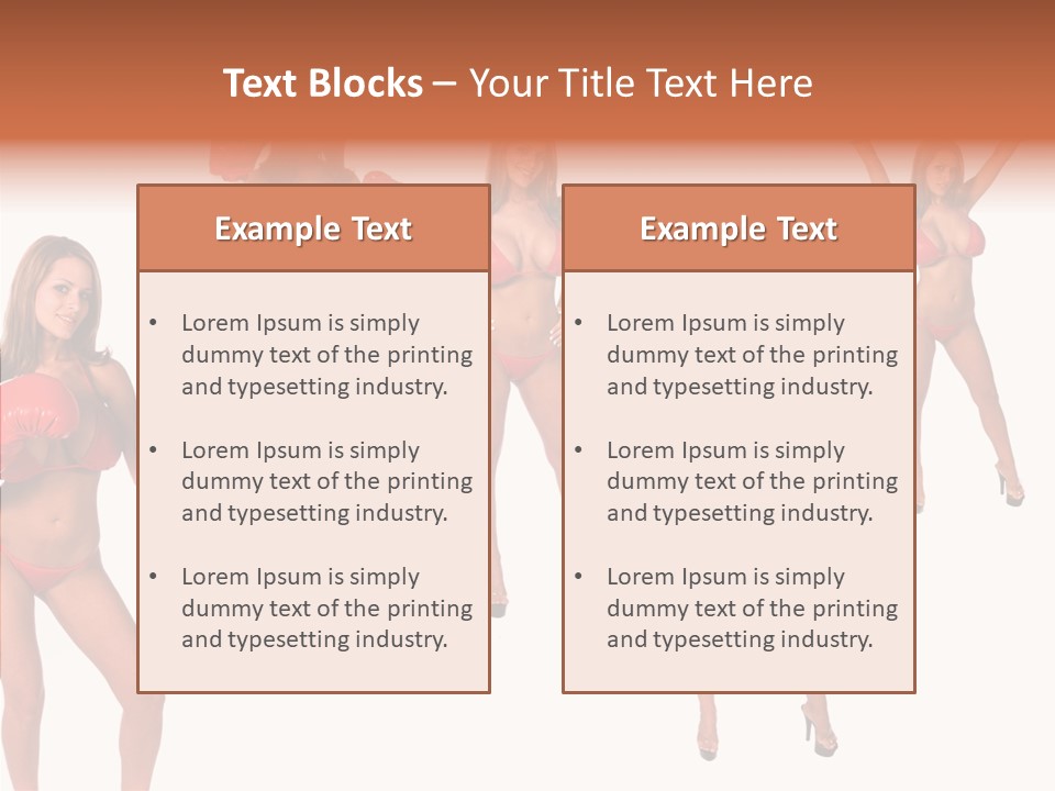 Group Wear Gloves PowerPoint Template