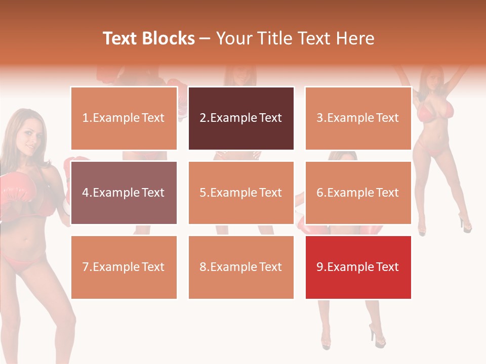 Group Wear Gloves PowerPoint Template