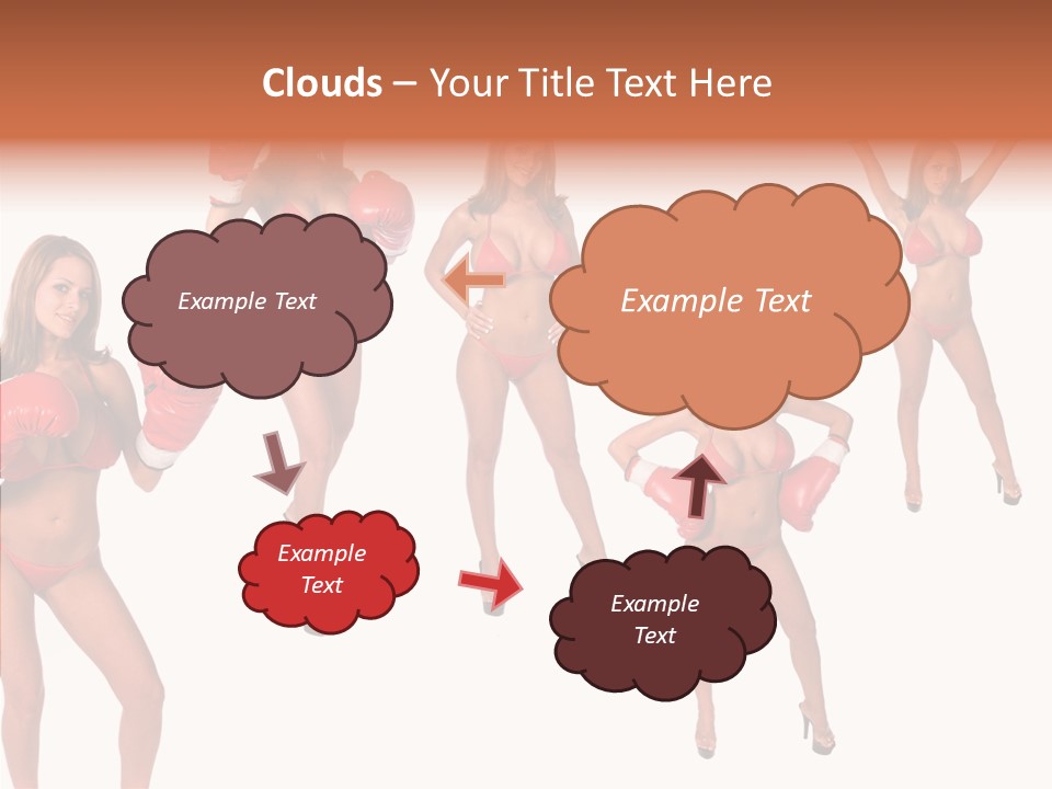 Group Wear Gloves PowerPoint Template