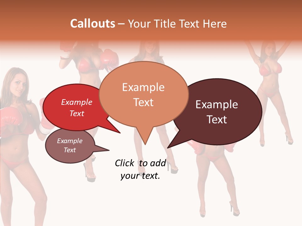 Group Wear Gloves PowerPoint Template