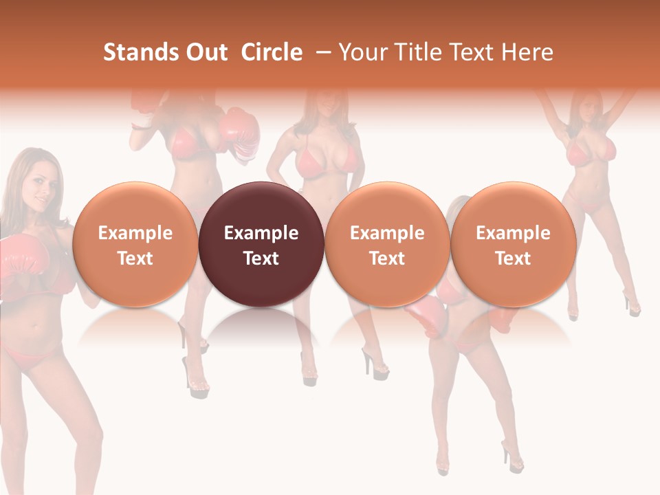 Group Wear Gloves PowerPoint Template