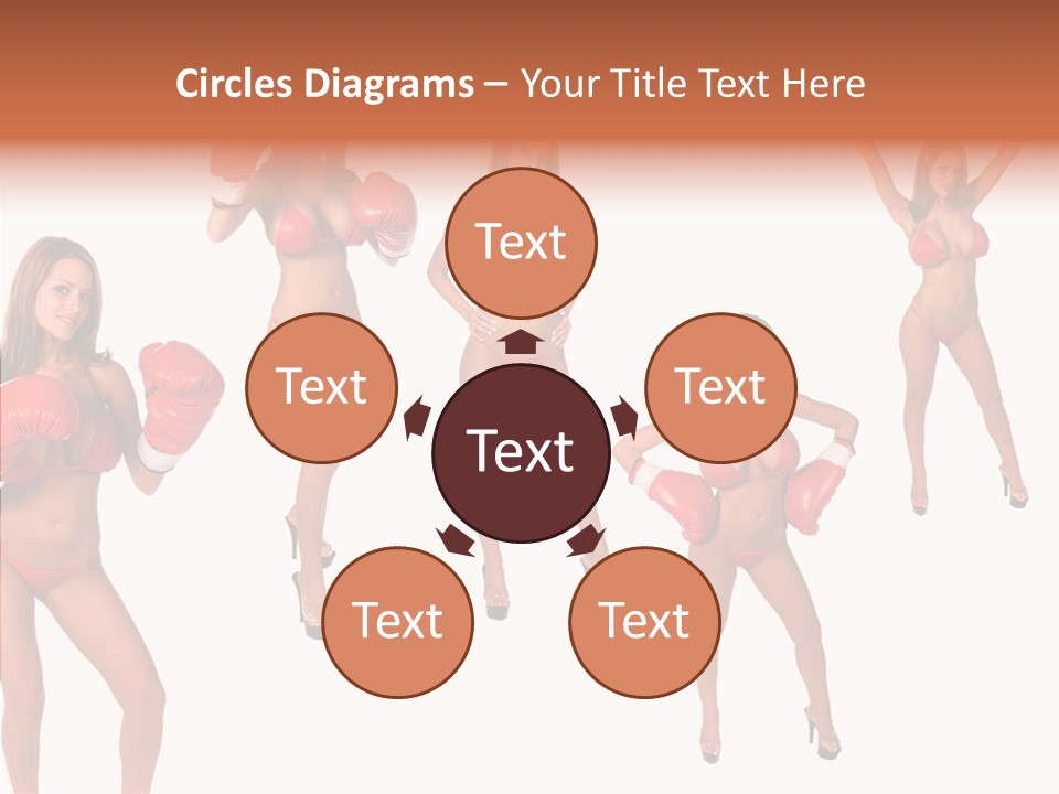 Group Wear Gloves PowerPoint Template