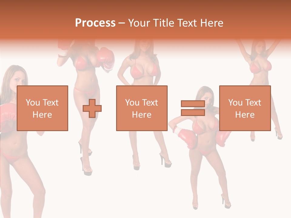 Group Wear Gloves PowerPoint Template