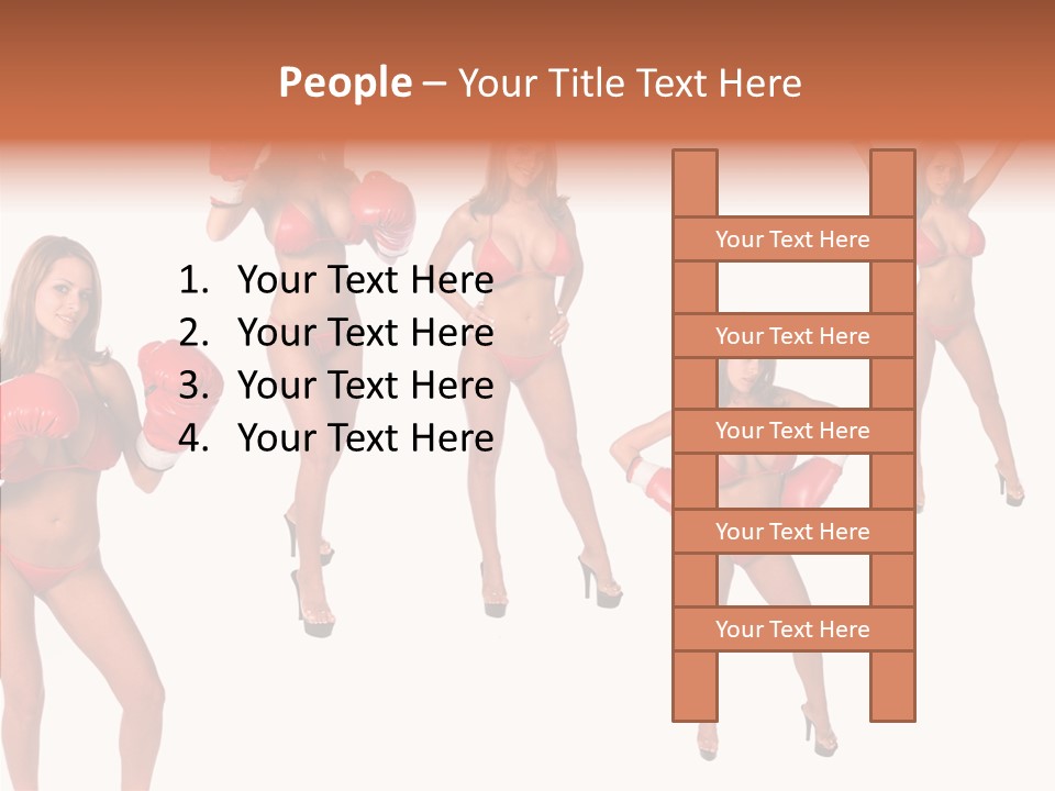 Group Wear Gloves PowerPoint Template