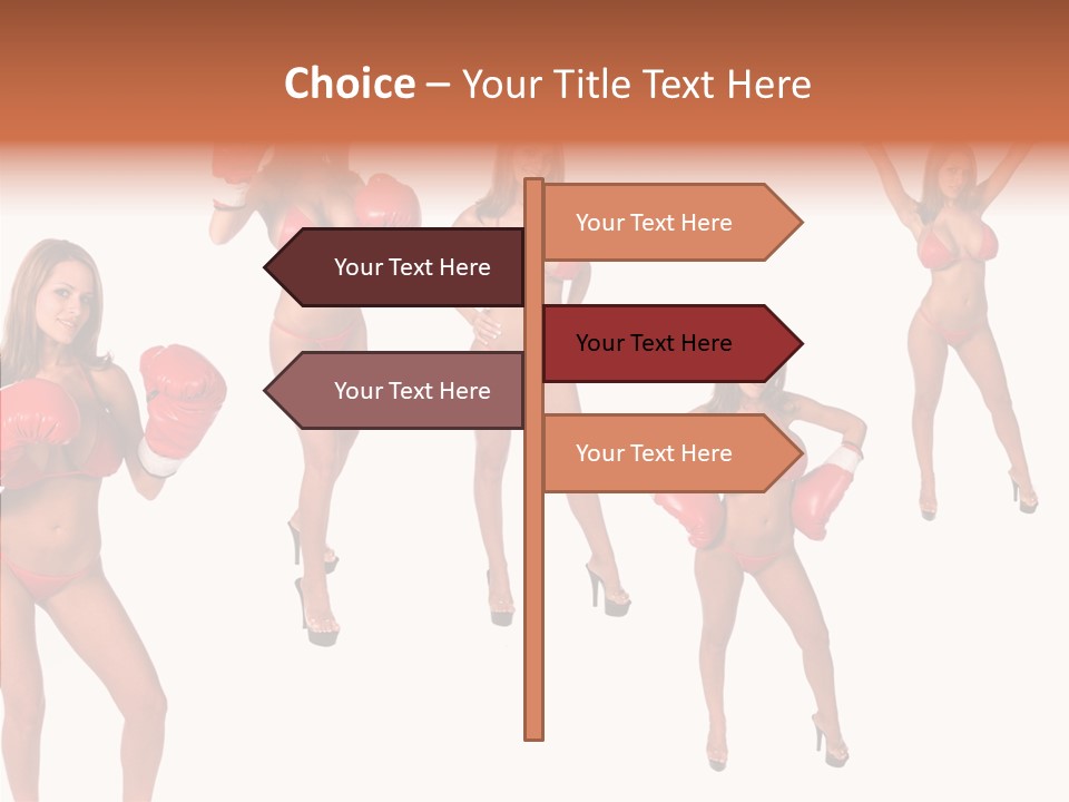 Group Wear Gloves PowerPoint Template