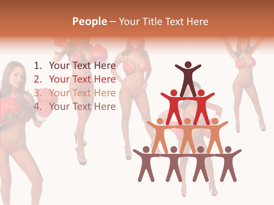 Group Wear Gloves PowerPoint Template