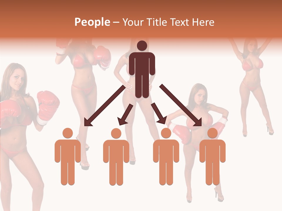 Group Wear Gloves PowerPoint Template