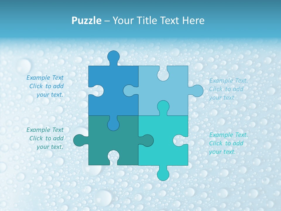 Splash Relax Clear PowerPoint Template