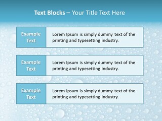 Splash Relax Clear PowerPoint Template