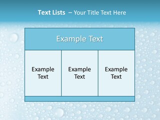 Splash Relax Clear PowerPoint Template