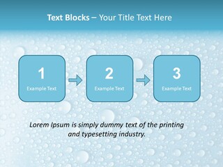 Splash Relax Clear PowerPoint Template