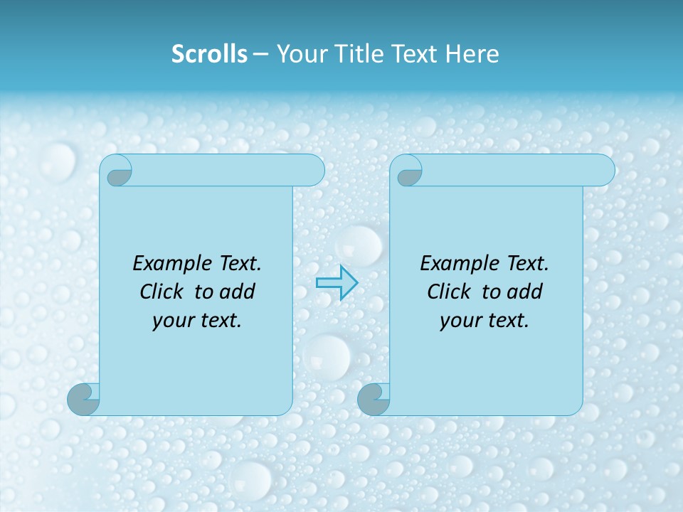 Splash Relax Clear PowerPoint Template