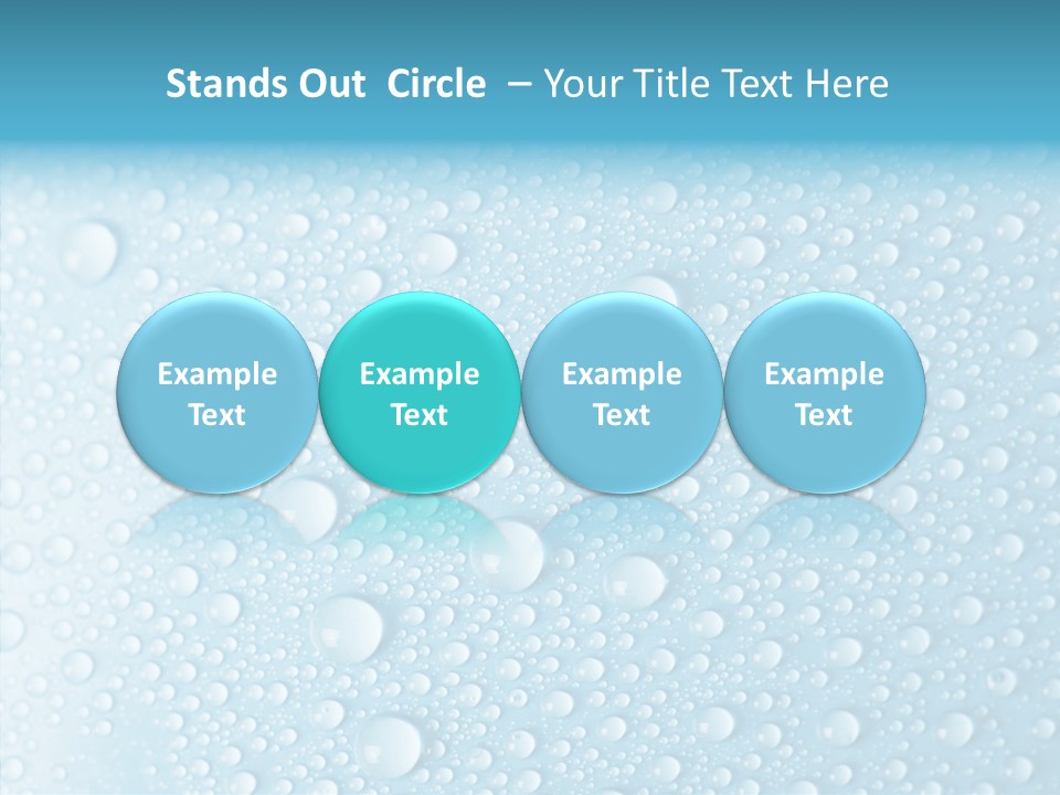 Splash Relax Clear PowerPoint Template