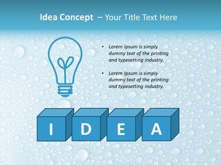 Splash Relax Clear PowerPoint Template