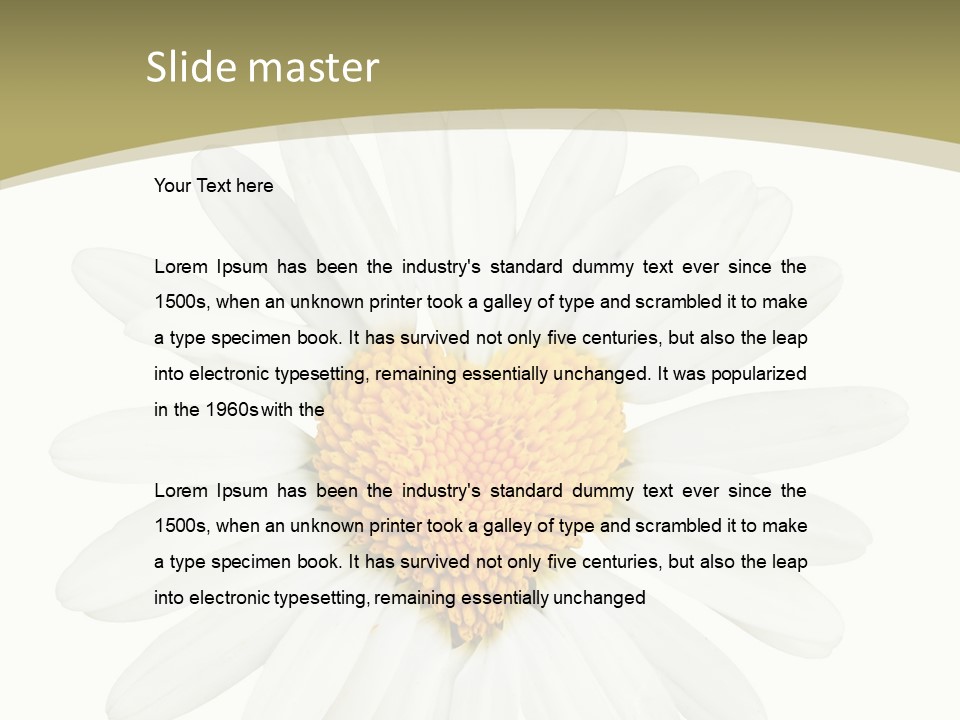 Close Up Season Background PowerPoint Template