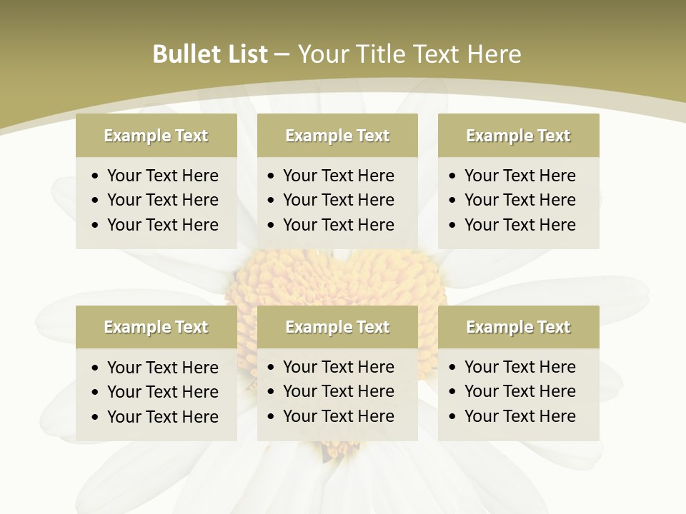 Close Up Season Background PowerPoint Template