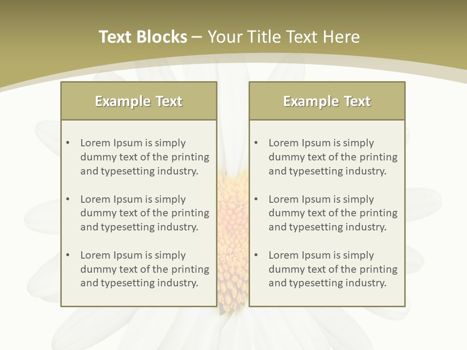 Close Up Season Background PowerPoint Template