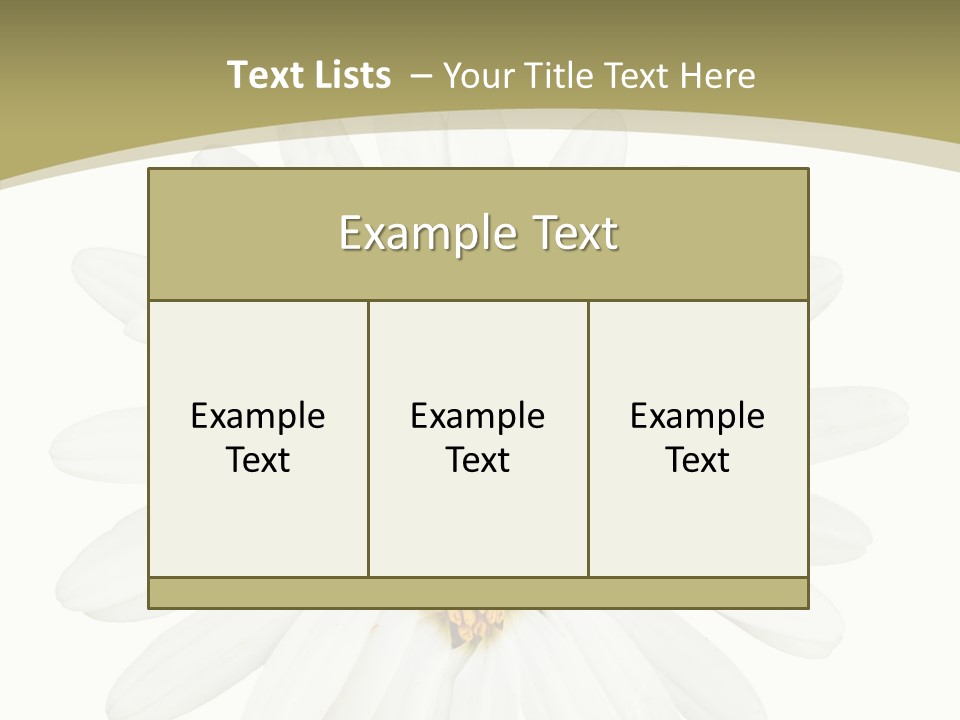 Close Up Season Background PowerPoint Template