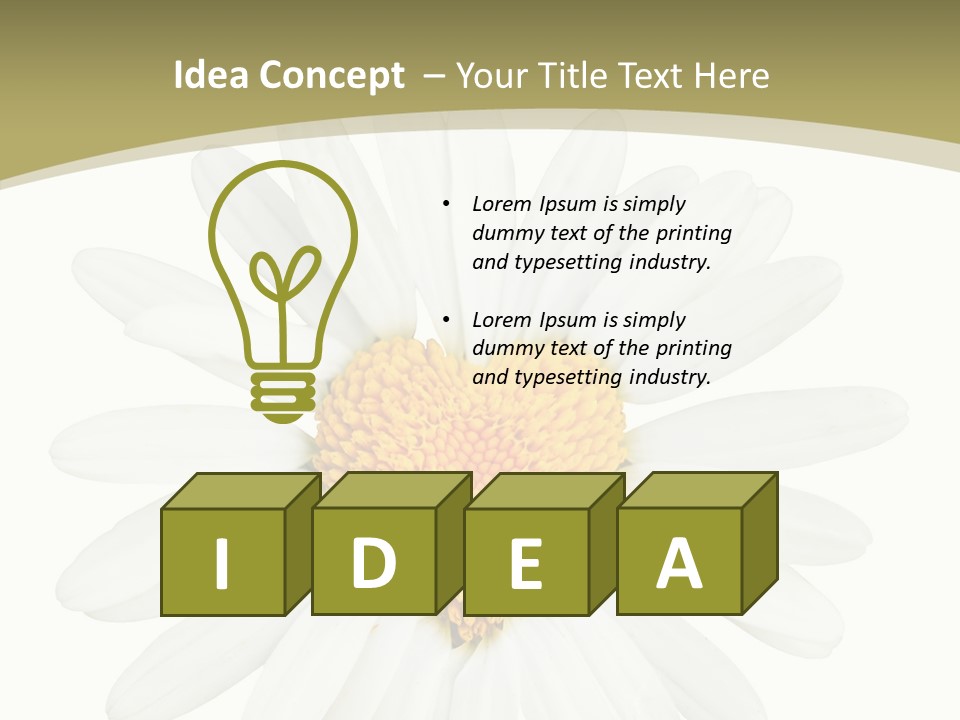 Close Up Season Background PowerPoint Template