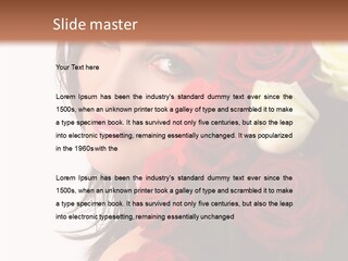 Teen Light Female PowerPoint Template