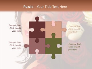 Teen Light Female PowerPoint Template