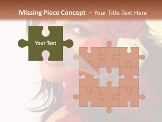 Teen Light Female PowerPoint Template