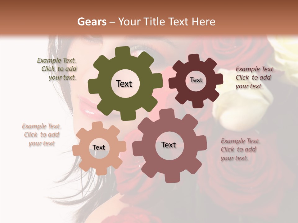 Teen Light Female PowerPoint Template