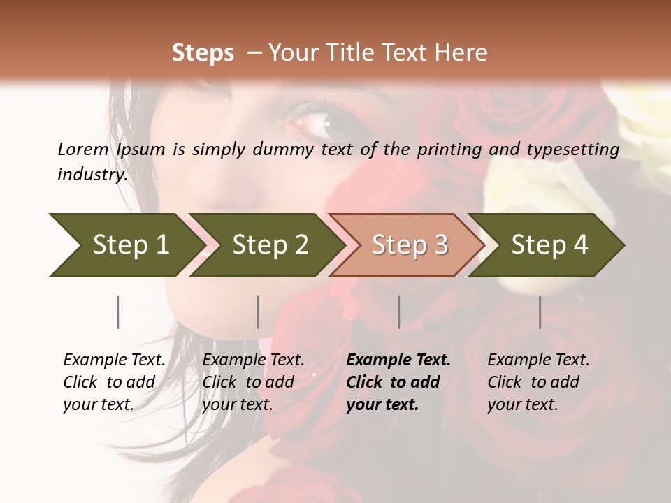 Teen Light Female PowerPoint Template