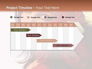 Teen Light Female PowerPoint Template