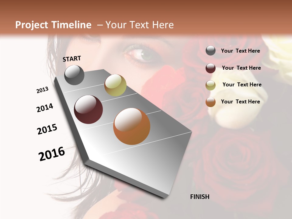 Teen Light Female PowerPoint Template