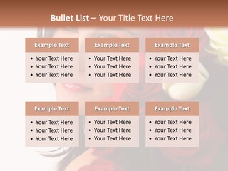 Teen Light Female PowerPoint Template