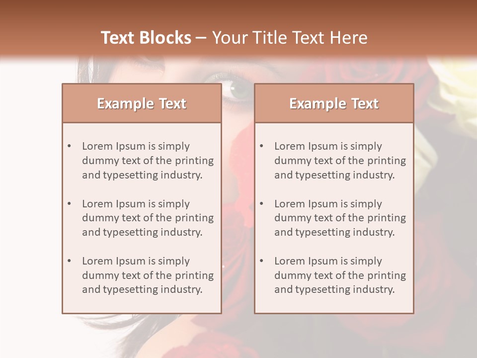 Teen Light Female PowerPoint Template