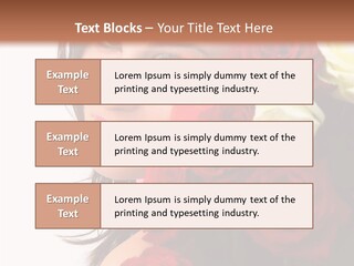 Teen Light Female PowerPoint Template
