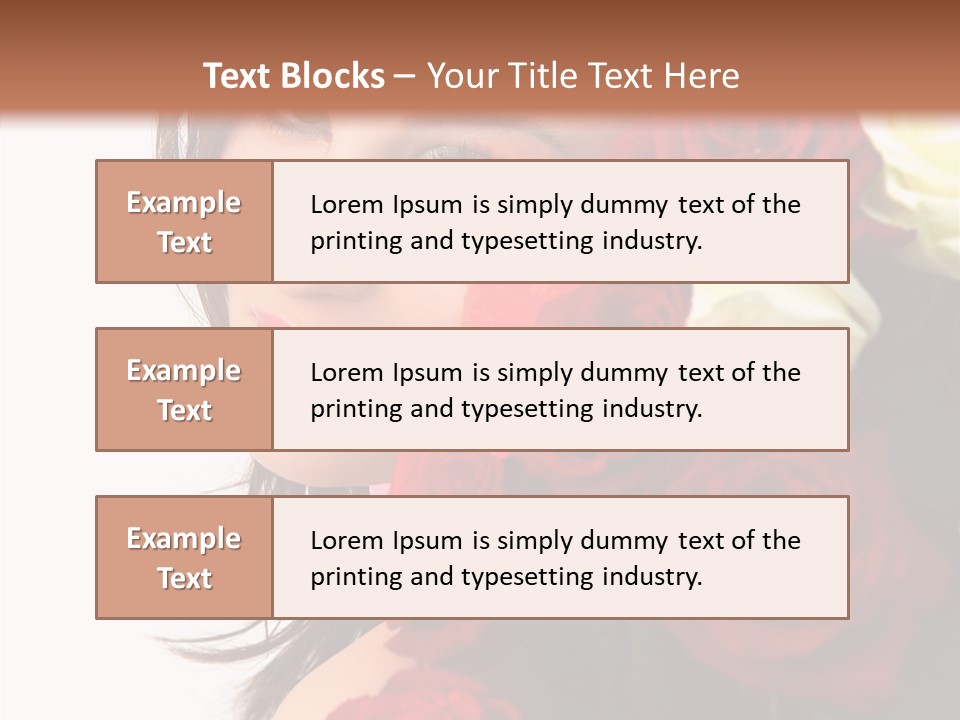 Teen Light Female PowerPoint Template