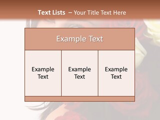 Teen Light Female PowerPoint Template