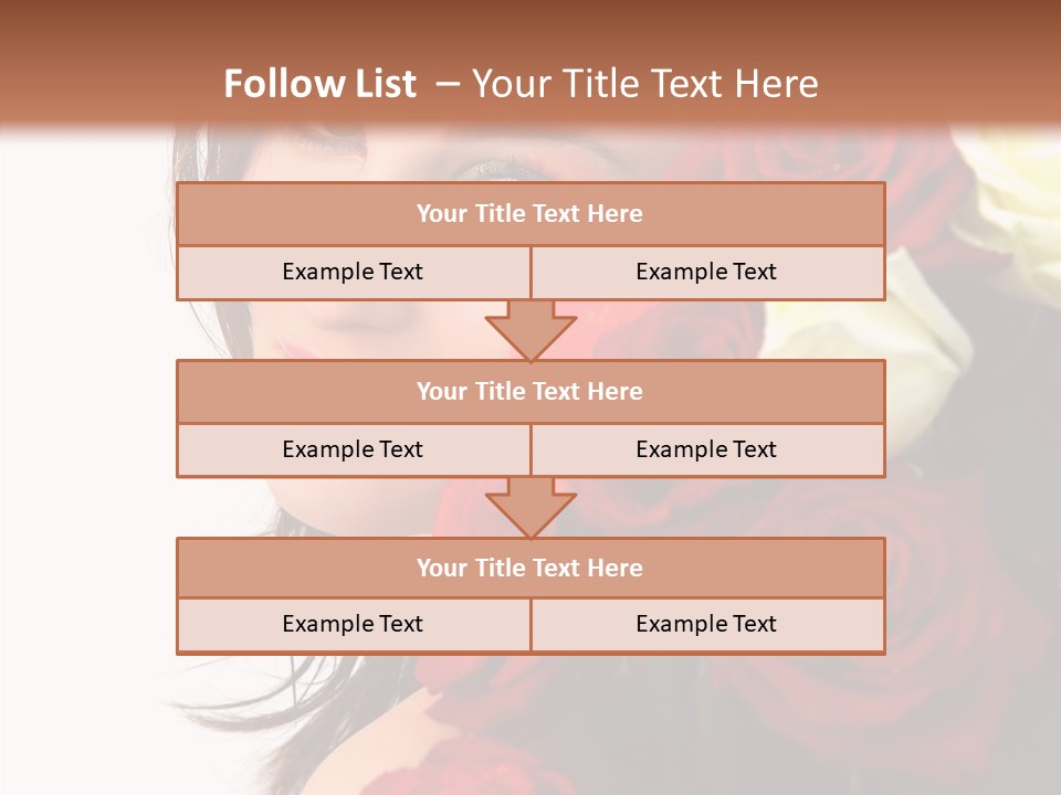 Teen Light Female PowerPoint Template