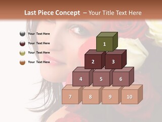 Teen Light Female PowerPoint Template