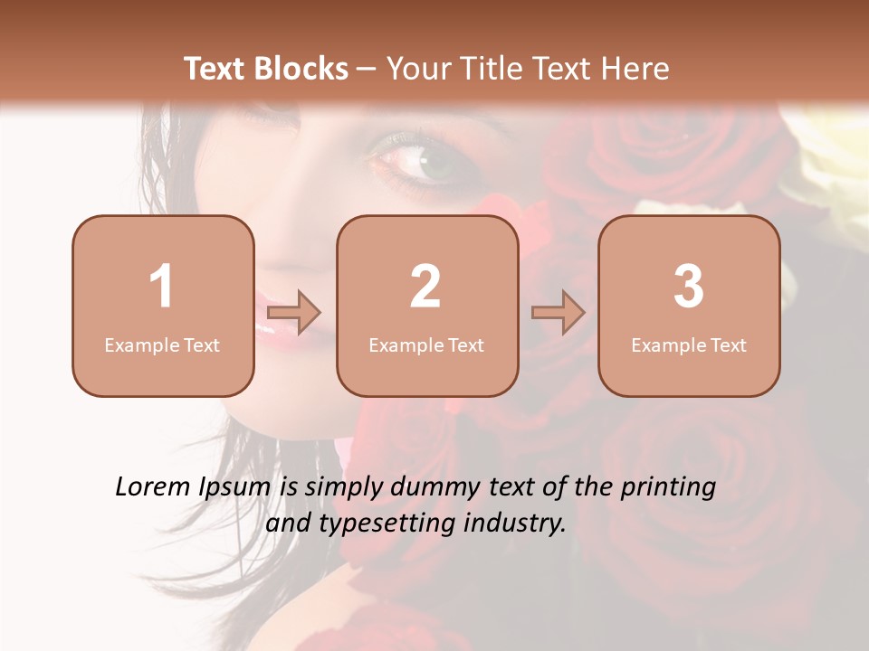 Teen Light Female PowerPoint Template