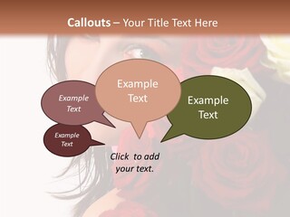 Teen Light Female PowerPoint Template