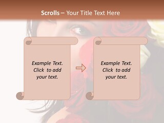 Teen Light Female PowerPoint Template