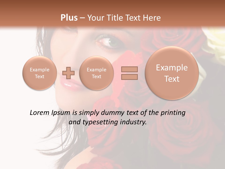 Teen Light Female PowerPoint Template
