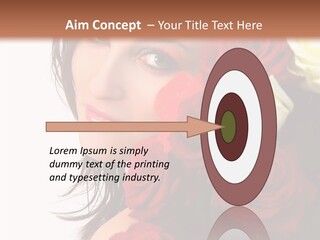 Teen Light Female PowerPoint Template