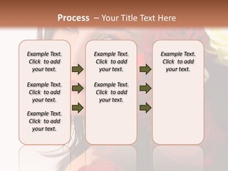 Teen Light Female PowerPoint Template