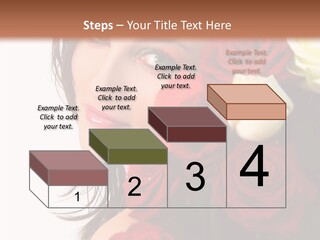Teen Light Female PowerPoint Template