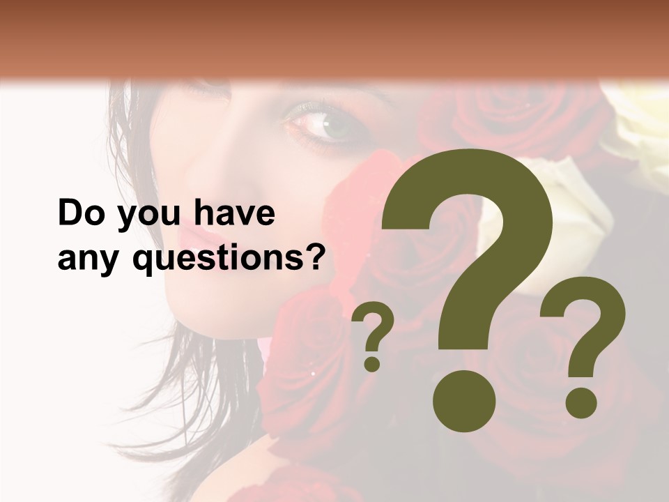 Teen Light Female PowerPoint Template