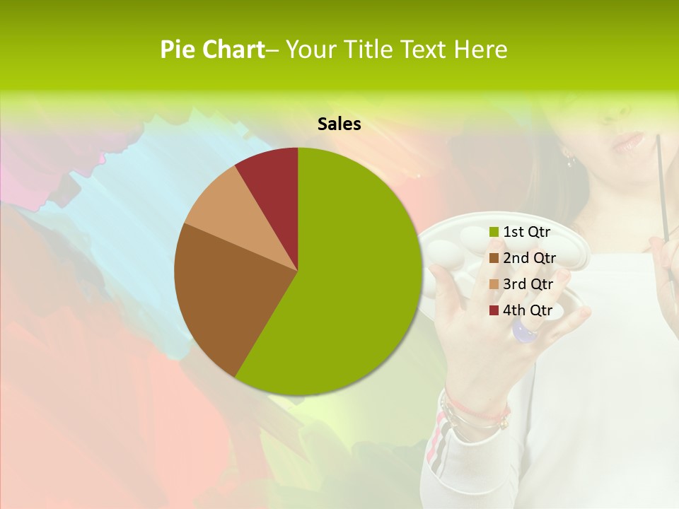 Hobby Paint Abstract PowerPoint Template